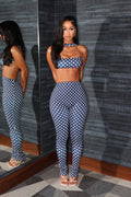 a pois | Navy Blue 2Pc